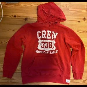 Vintage American Eagle Outfitters Red Hoodie